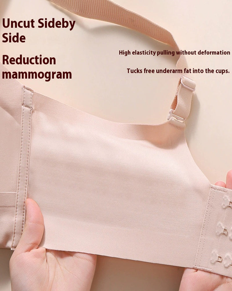 Women's Seamless Push-Up Bra With Rotating Buckle To Prevent Sagging