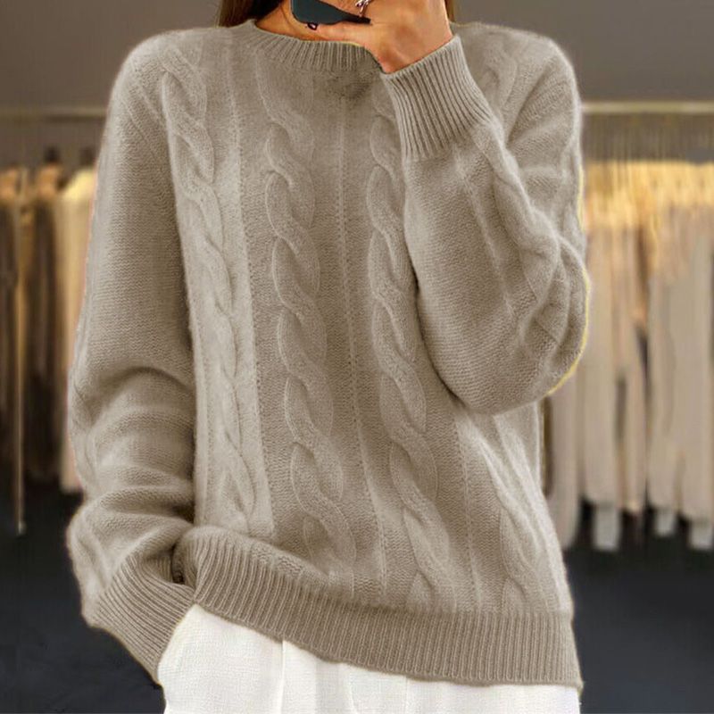 NADINE™ | Cozy Knitted Sweate