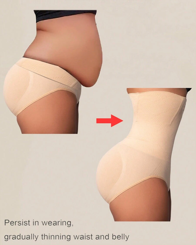 Women's Seamless High Waist Body Shaping Tummy Tuck Hip Lifting Panties