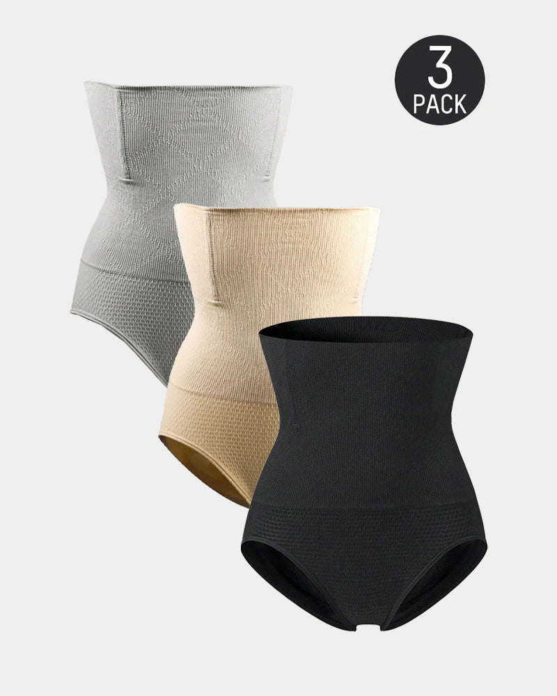 Women's Seamless High Waist Body Shaping Tummy Tuck Hip Lifting Panties