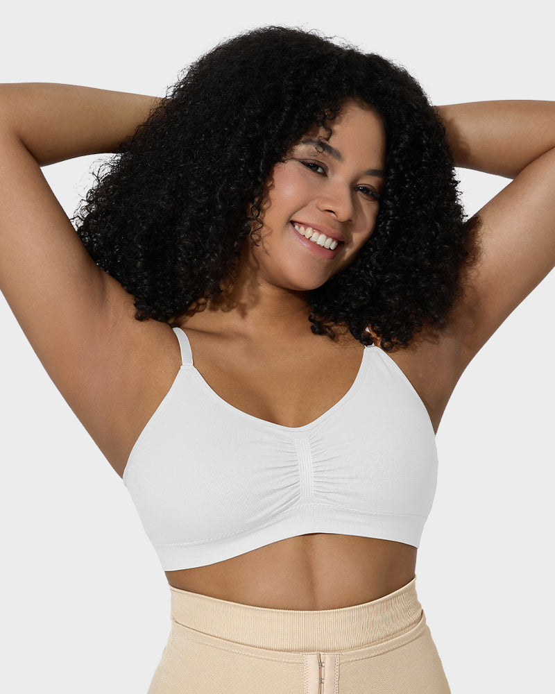 Floralshe®Full Coverage Non-Padded Wireless Sculpt Bra