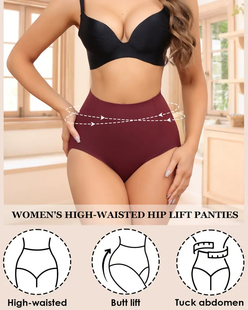 Seamless High Waist Tummy Control Breathable and Comfortable Underwear