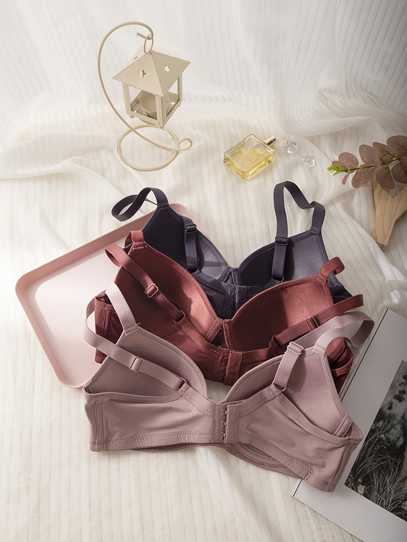Classic Solid Women's Everyday Bra 3-Pack