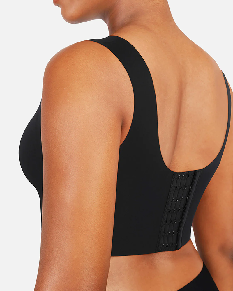 V-Neck Wireless Back Smoothing Bra