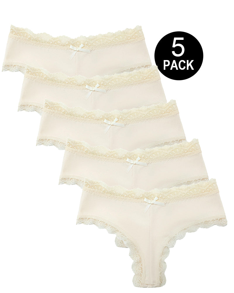 Sexy Lace Comfortable Pure Cotton Crotch Plus Size Breathable Panties