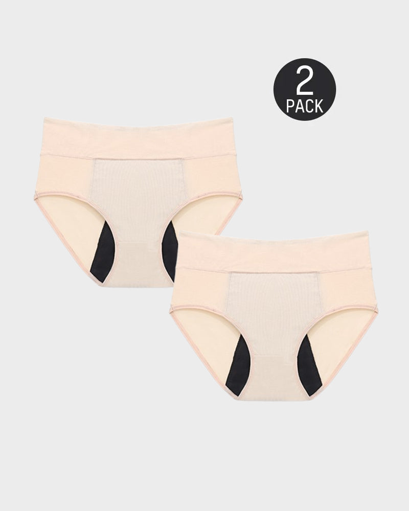 Women's 4-Layer Highly Absorbent Cotton Menstrual Period Panties