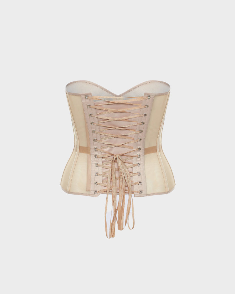 Floralshe®Sleek Mesh Supportive Push-Up Corset