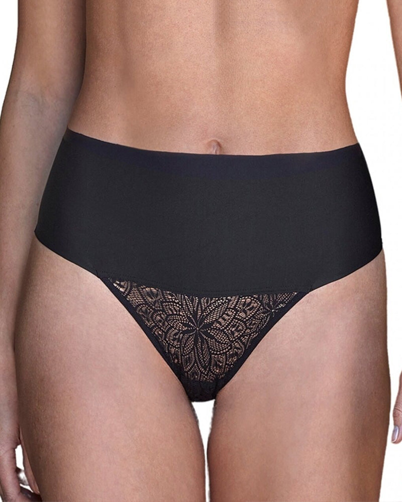 Women's Mid-Rise Seamless Lace Hip-Lifting Shaping Panties