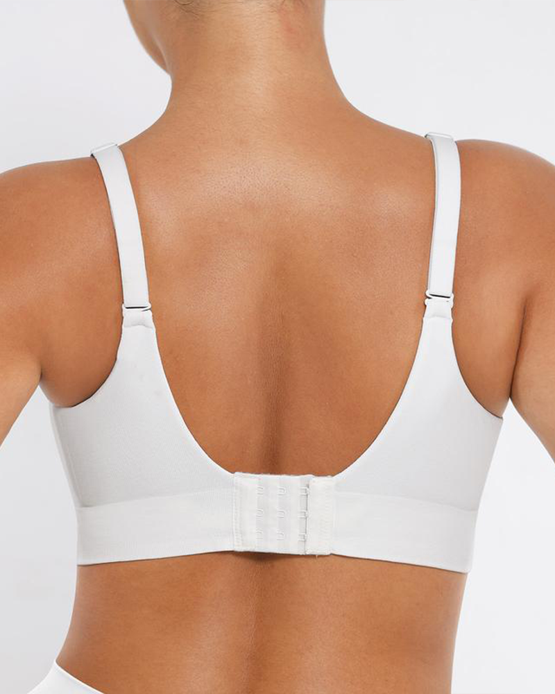 Women's Wireless Push-Up Seamless Comfort Full Coverage Bra