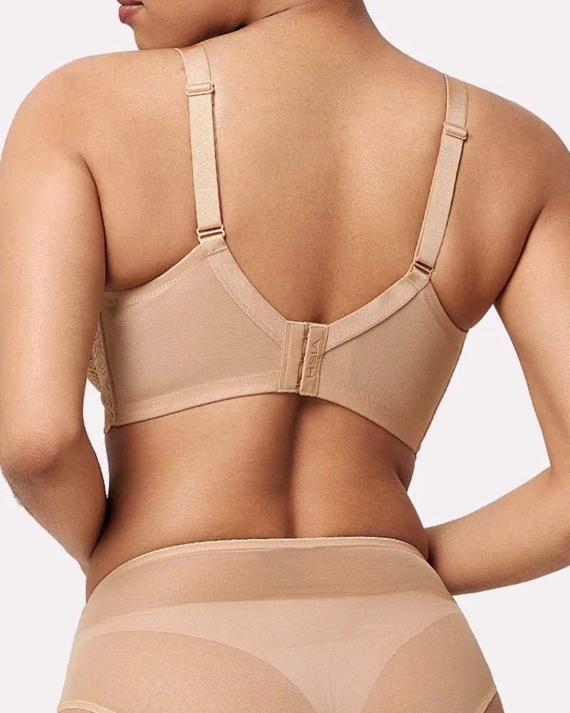 Women's Mermaid Scale Lace Unlined Bra