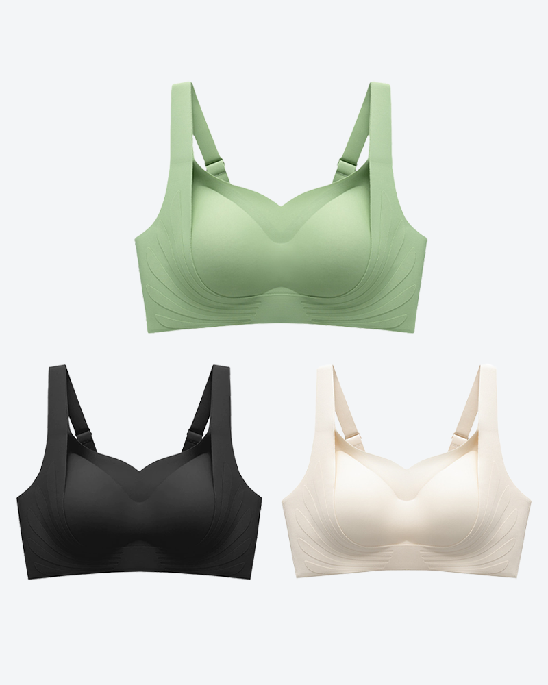 Women's Jelly Soft Comfortable Support Push-Up Seamless Bra