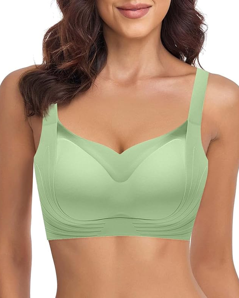 Women's Jelly Soft Comfortable Support Push-Up Seamless Bra