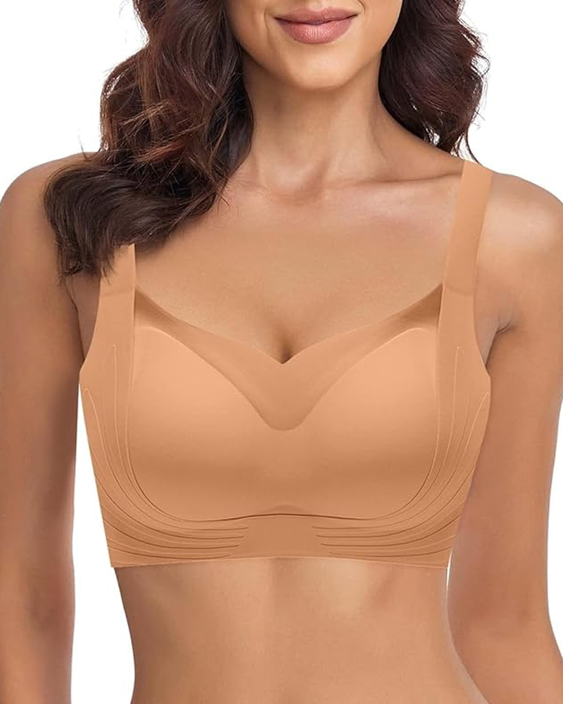 Women's Jelly Soft Comfortable Support Push-Up Seamless Bra
