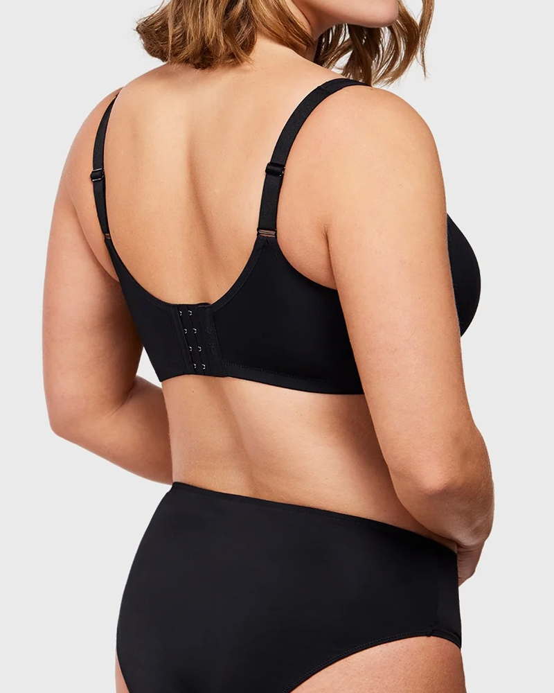 Women's Smooth Unlined Mesh Plus Size Underwire Bra