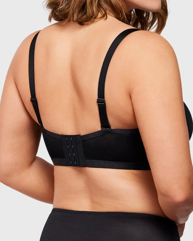 Women's Sheer Mesh Unlined Underwire Adjustable Removable Straps Half Cup Bra