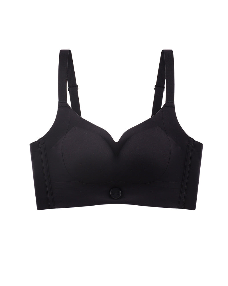 Women's Seamless Push-Up Bra With Rotating Buckle To Prevent Sagging