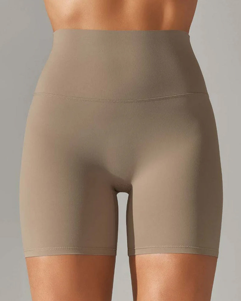 Women's Summer Thin Tummy Lifting Buttocks Sports Casual Yoga Shorts