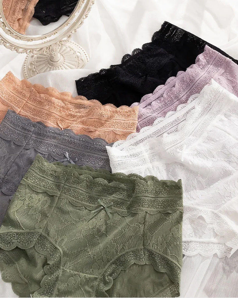 Women's Sexy Comfortable Lace Jacquard Seamless Breathable Panties