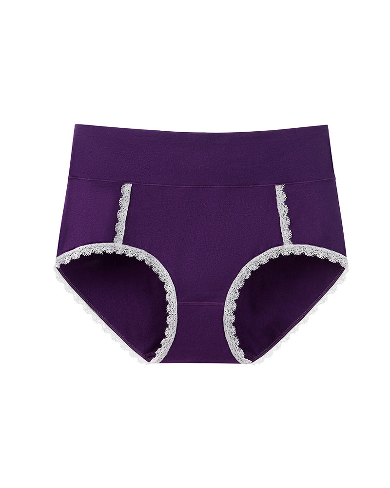 Women's Breathable Cotton High Waist Soft Panties