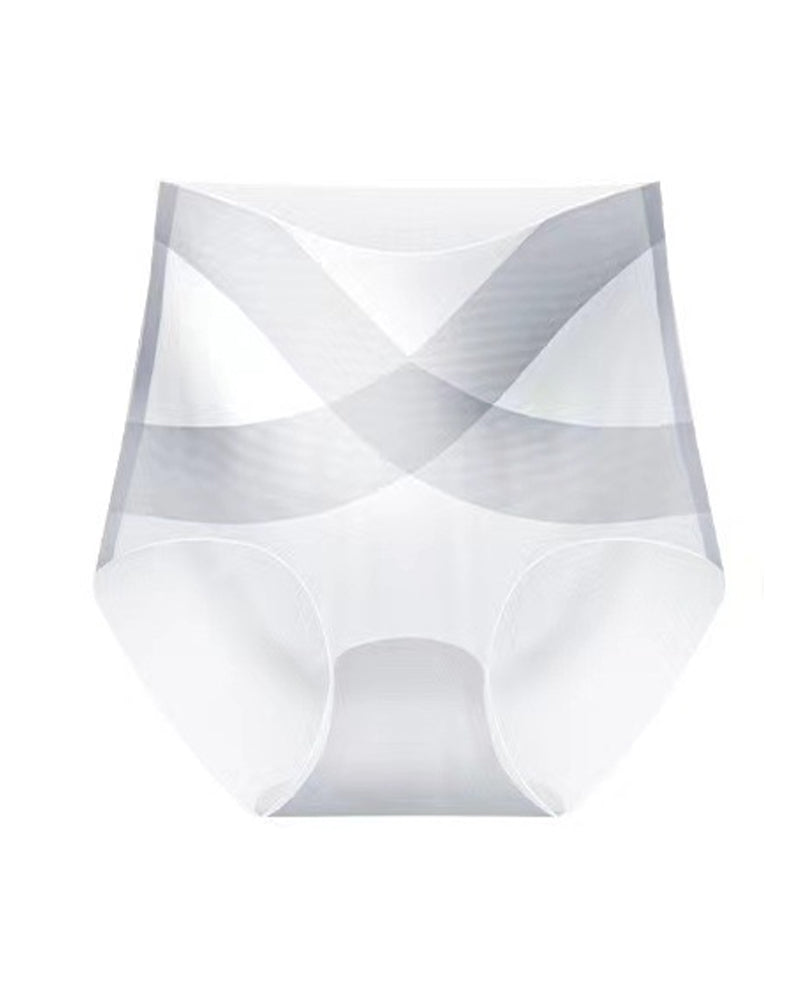 Women's Seamless Ice Silk High Waist Comfortable Underwear