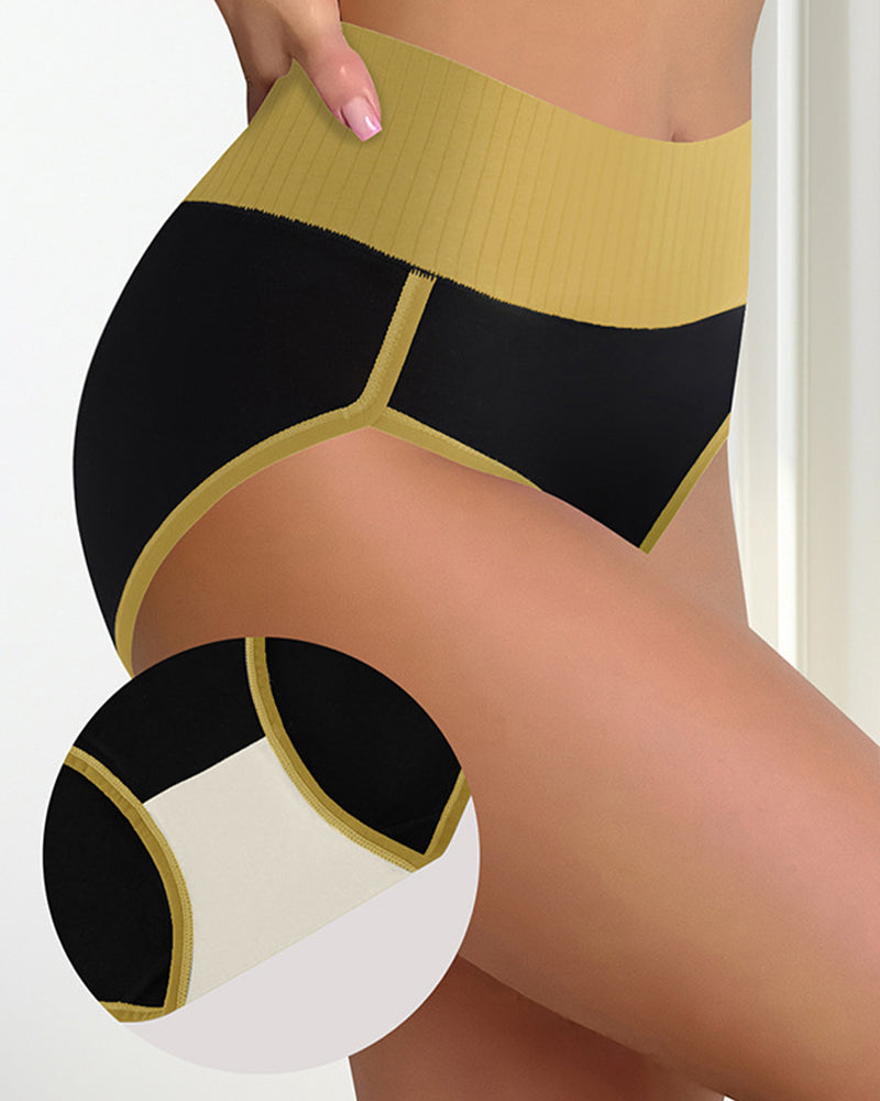 Women's Seamless High Waist Comfortable Soft Elastic Breathable Panties