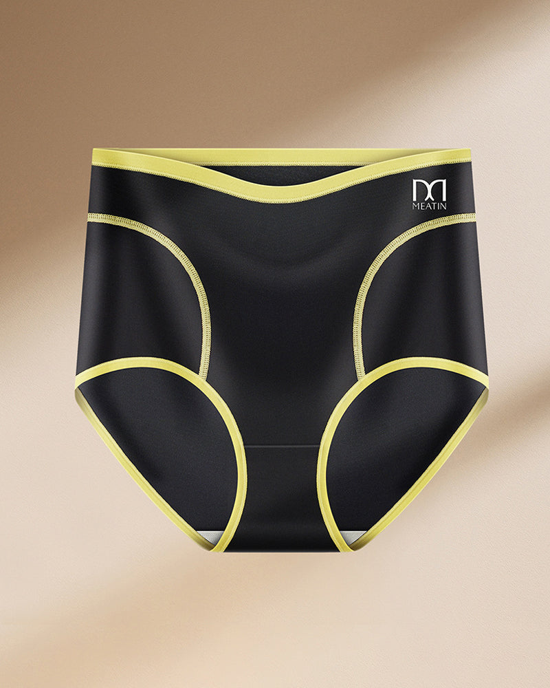 Women's Comfortable Colorblock Breathable Stretch Briefs