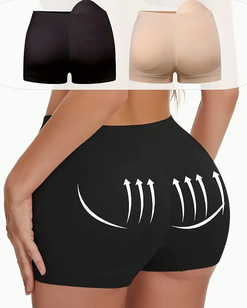 Women's Seamless Butt Enhancement Shaping Boxer Briefs
