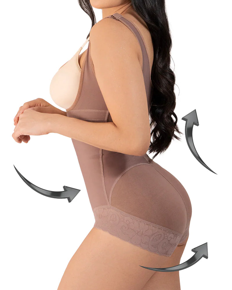 Women's Front Zipper Waist Tummy Control Body Shaper