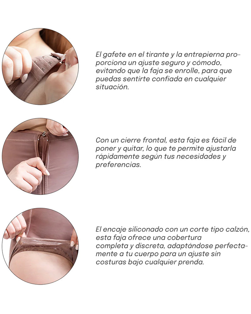 Women's Front Zipper Waist Tummy Control Body Shaper