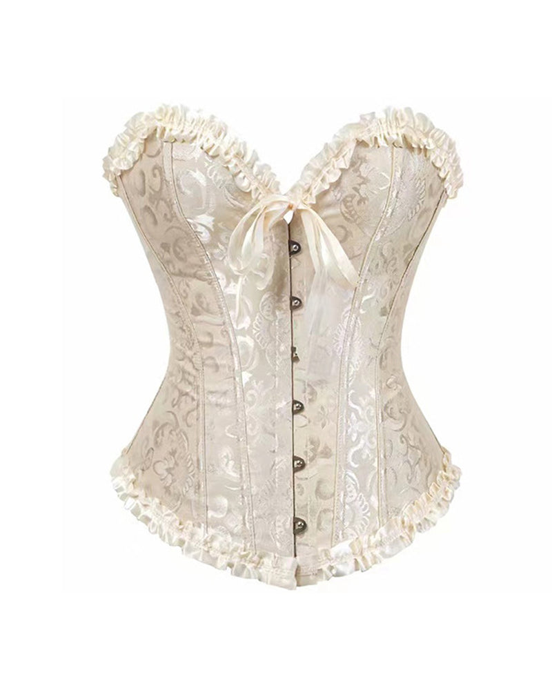 Women's Halloween Body Shaping Tummy Control Back Tie Tube Top