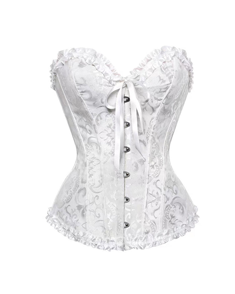 Women's Halloween Body Shaping Tummy Control Back Tie Tube Top