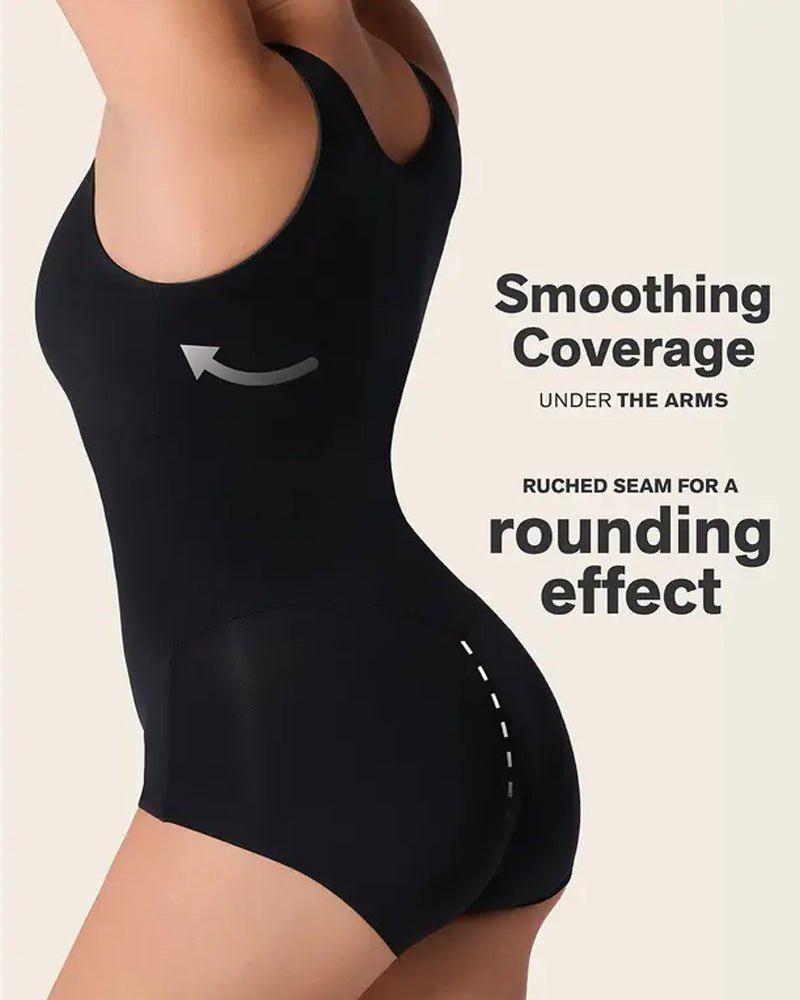 Comfortable Tummy Control Butt Lifting Seamless Sleeveless Body-shaping Bodysuit