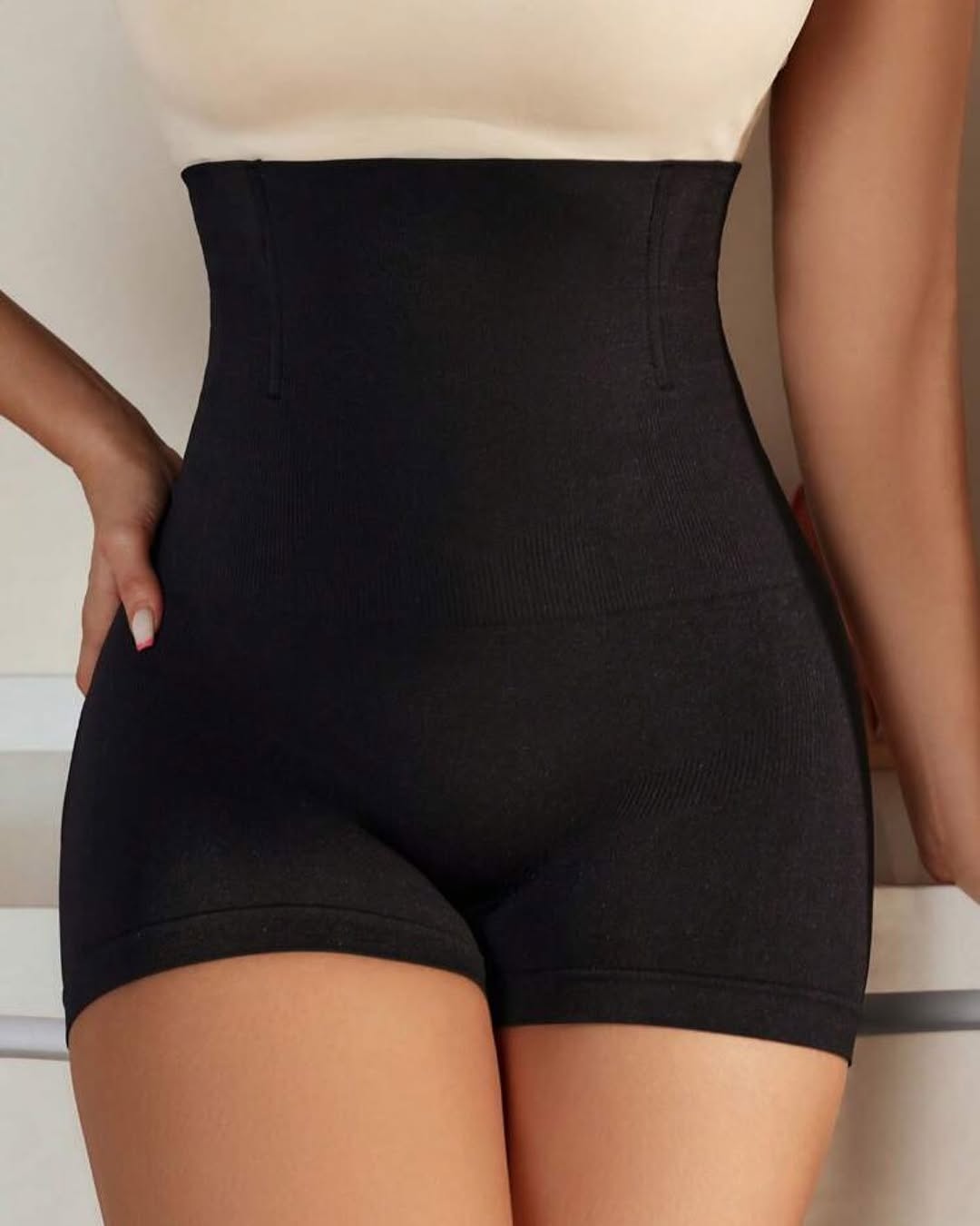 High Waist Hip-Enhancing Hip-Lifting Tummy-Tightening Seamless Large-Size Body-Shaping Pants