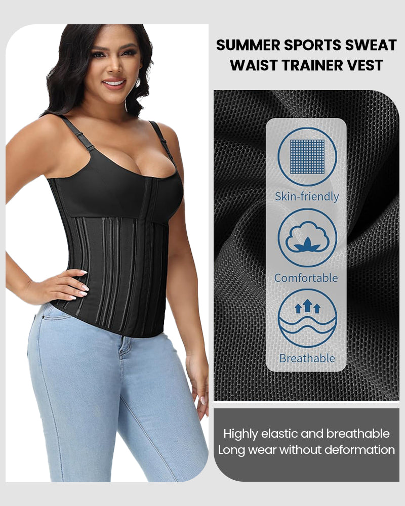 Floralshe®Push-Up Sculpting Corset Vest Shapewear