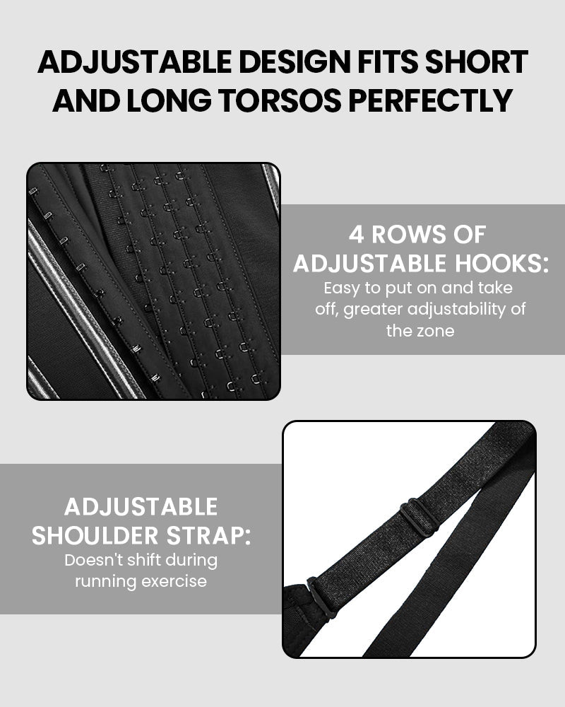 Floralshe®Push-Up Sculpting Corset Vest Shapewear