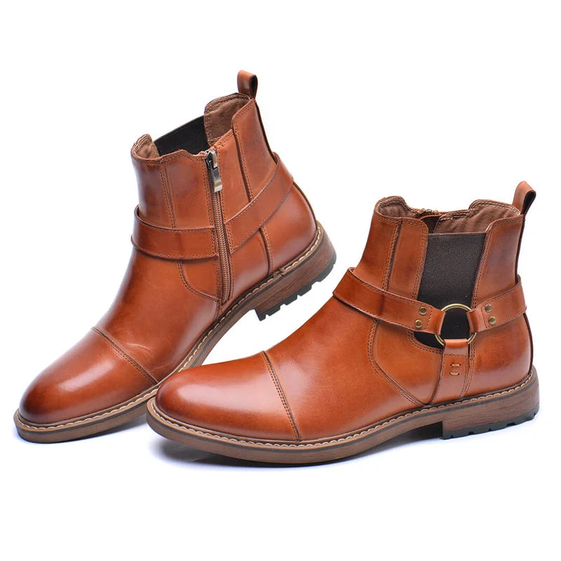 Roadster Leather Boots - Everyday Elegance Awaits!
