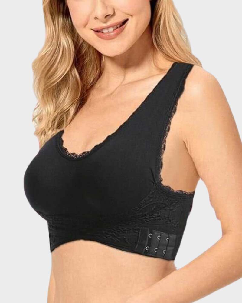 Floralshe® Breathable Comfort Push Up Lace Bra