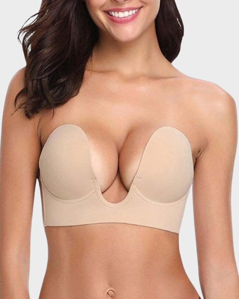 Floralshe® Push Up Plunge Bra