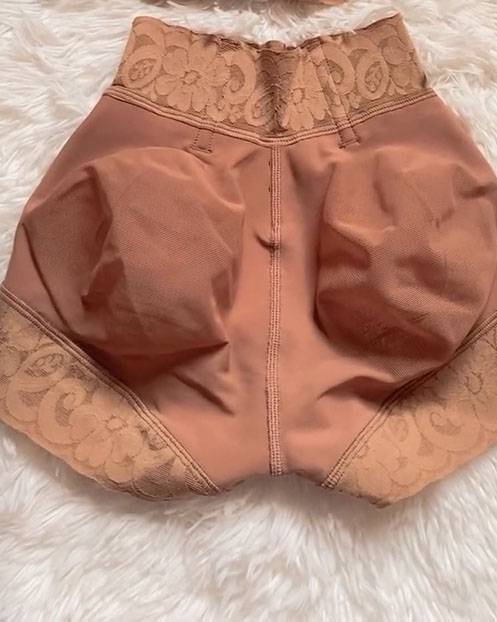 Invisible Low Waist Seamless Tummy Control Butt Push up Short