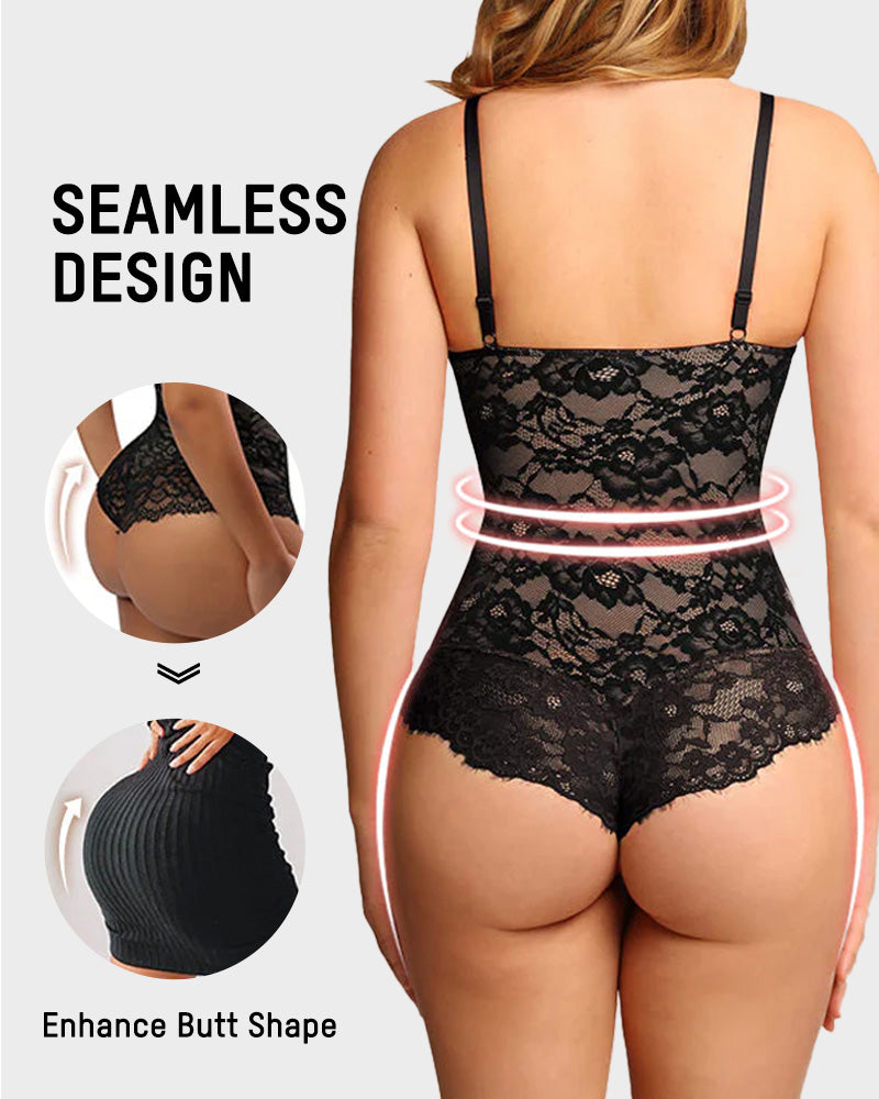Shaping Lace Shapewear Bodysuit