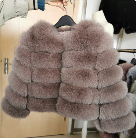 Maomaokong Fox Fur Coat - Elevate Your Elegance