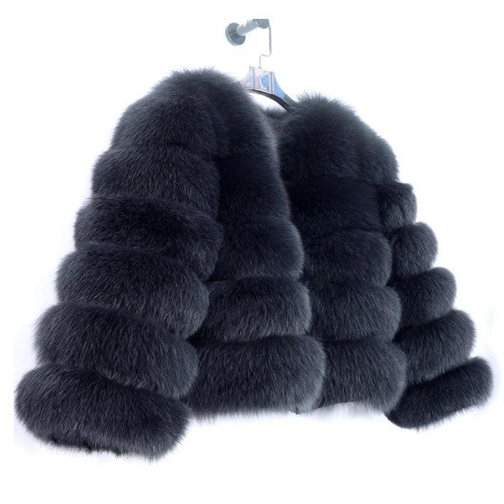 Maomaokong Fox Fur Coat - Elevate Your Elegance