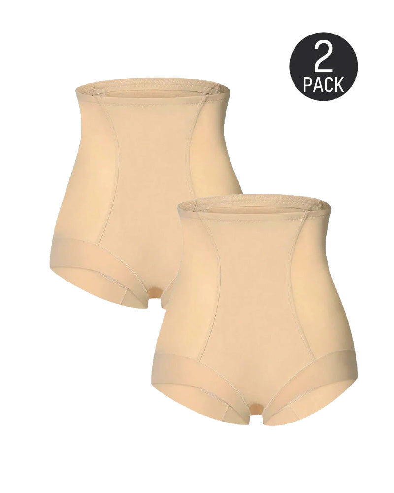 Women's High Waist Tummy Control Mesh Breathable Hip Lifting Body Shaping Panties