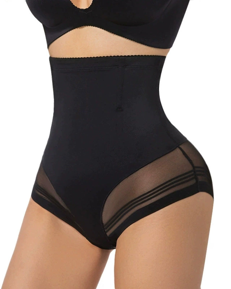 Women's Light Breathable Mesh Hip-Lifting and Tummy-Control Panties