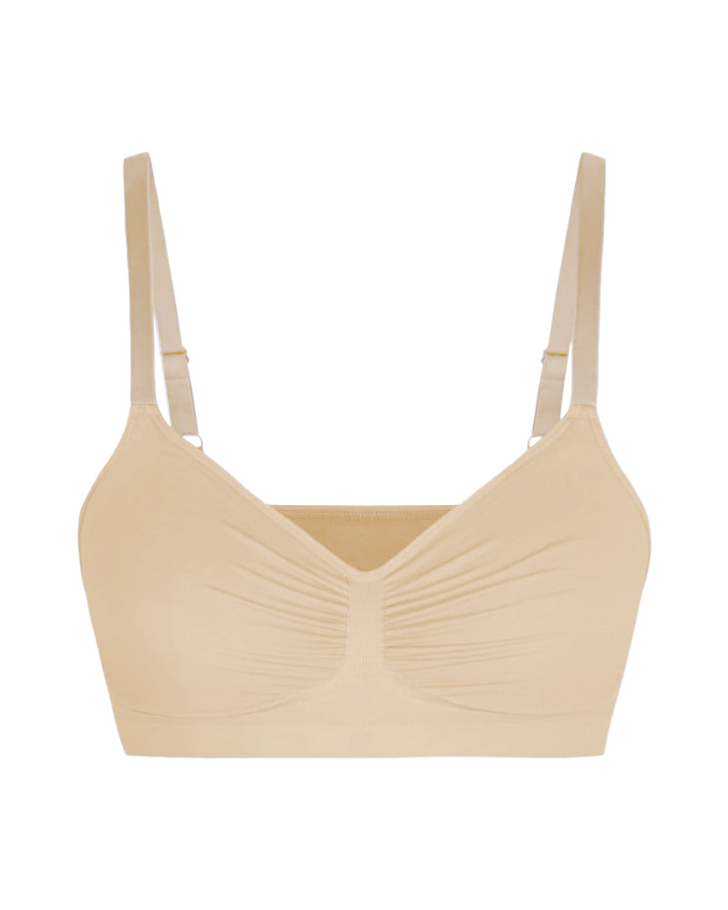 Floralshe®Full Coverage Non-Padded Wireless Sculpt Bra