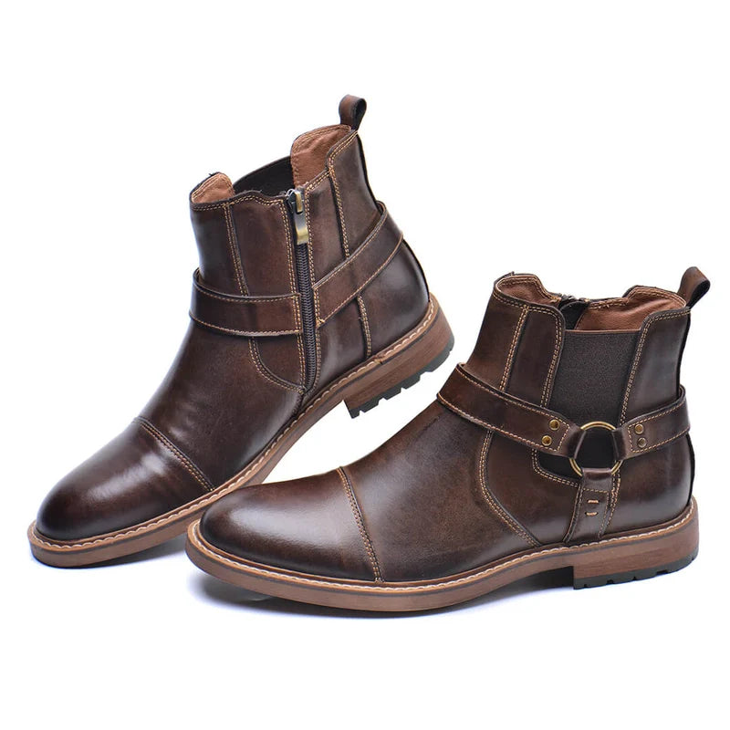 Roadster Leather Boots - Everyday Elegance Awaits!