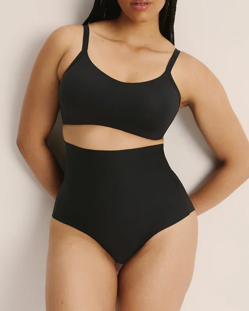 Seamless High Waist Shaping Stretch Briefs