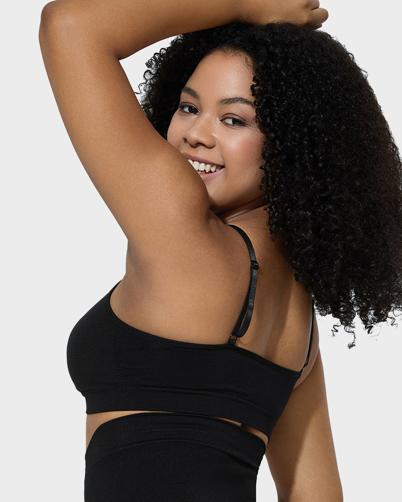 Floralshe®Full Coverage Non-Padded Wireless Sculpt Bra