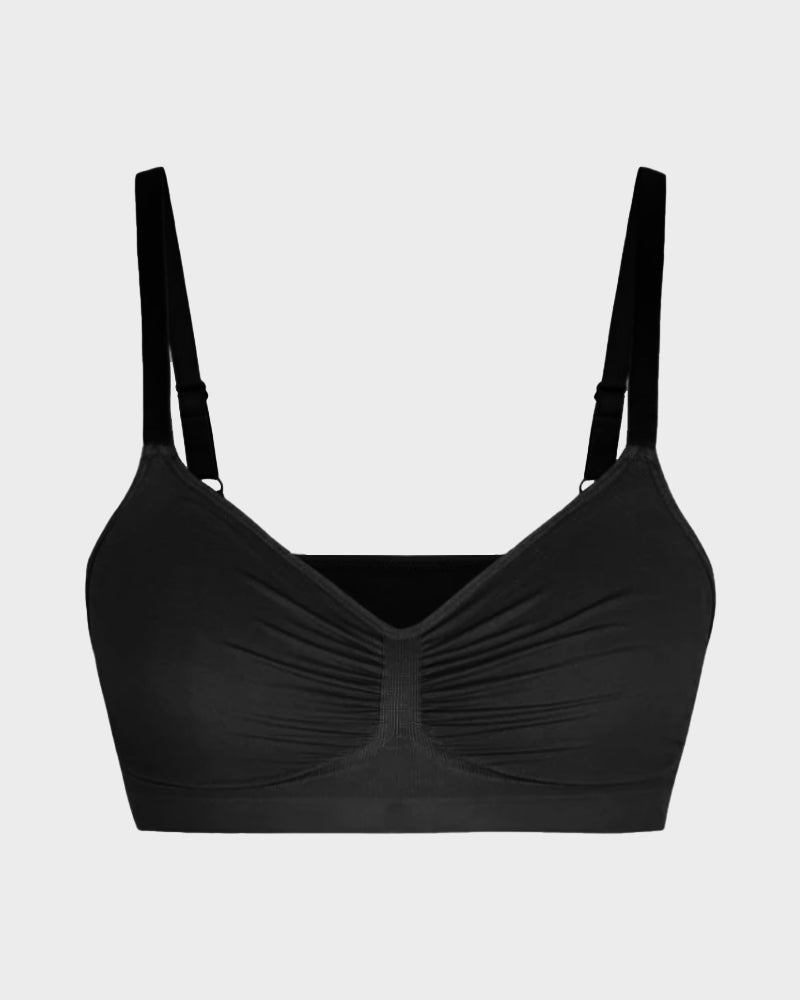 Floralshe®Full Coverage Non-Padded Wireless Sculpt Bra