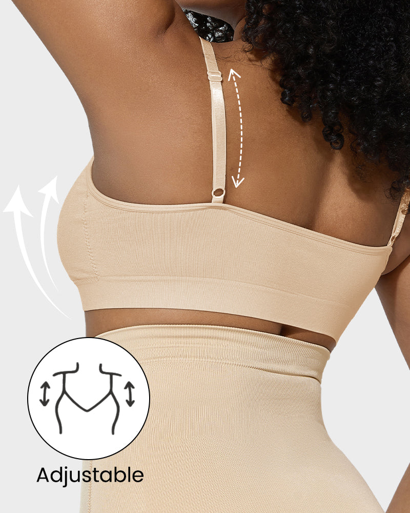 Floralshe®Full Coverage Non-Padded Wireless Sculpt Bra